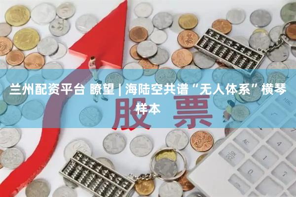 兰州配资平台 瞭望 | 海陆空共谱“无人体系”横琴样本